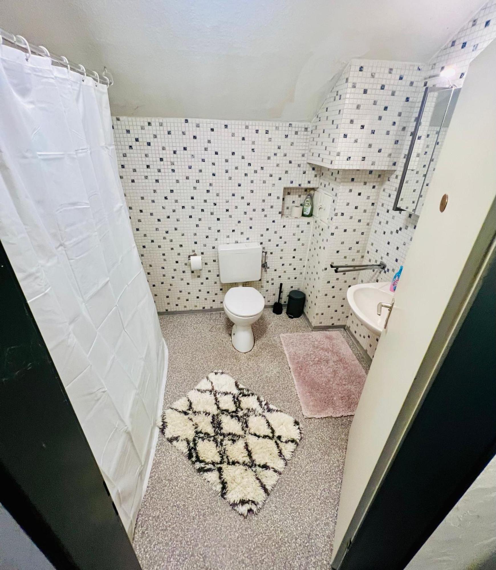 Grosse Dachgeschosswohnung Mit Kueche Und Badezimmer An Der Uniklinik Homburg Homburg  Bagian luar foto