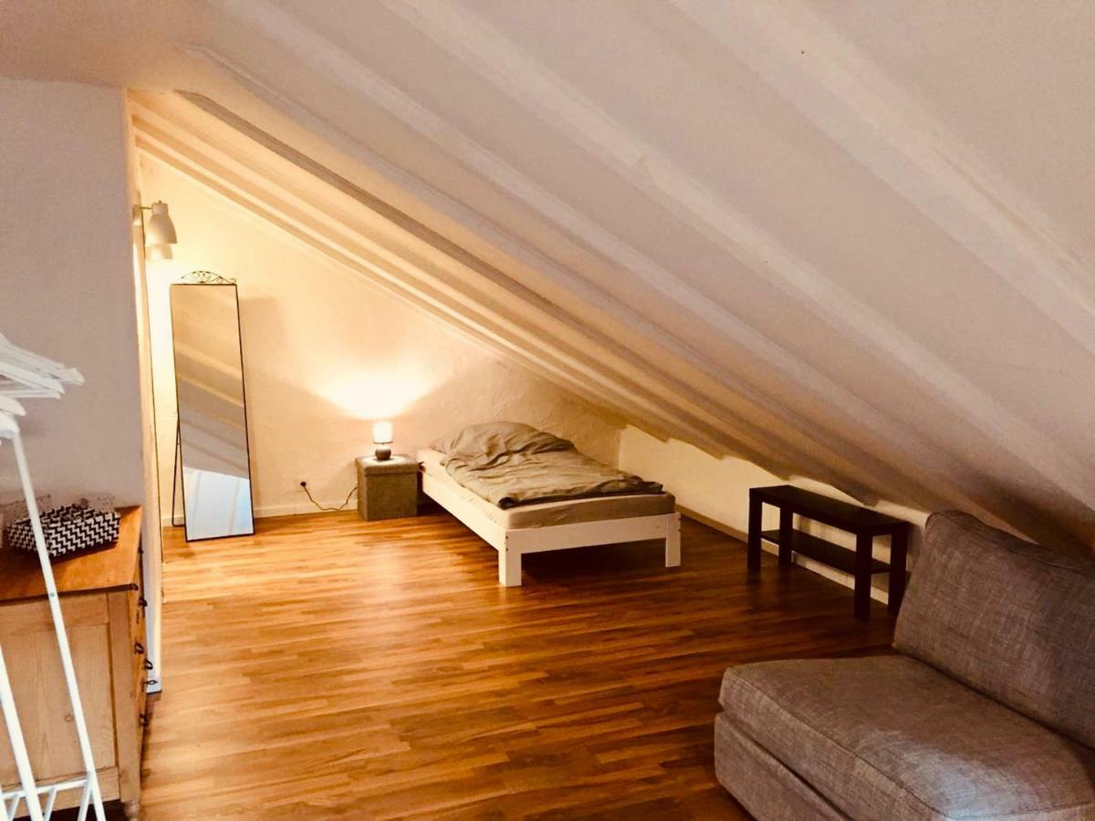 Grosse Dachgeschosswohnung Mit Kueche Und Badezimmer An Der Uniklinik Homburg Homburg  Bagian luar foto