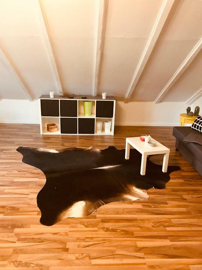 Grosse Dachgeschosswohnung Mit Kueche Und Badezimmer An Der Uniklinik Homburg Homburg  Bagian luar foto